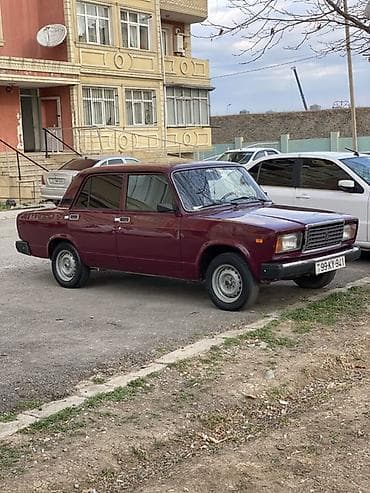 bmw 525 d: VAZ 2107, vişnə rəngi sedan Masin gence weherindedir hecbir problemu — 7