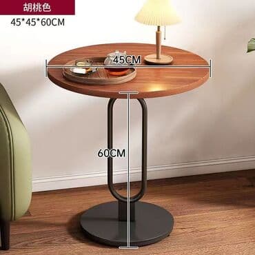 mini stol: Jurnal masası, Yeni, Açılmayan, Taxta, Yumru masa — 6