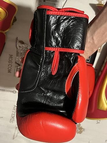 boks aparatı: Boks/MMA komplekti - TOP TEN brendi: 1 cüt qırmızı boks əlcəyi — 7