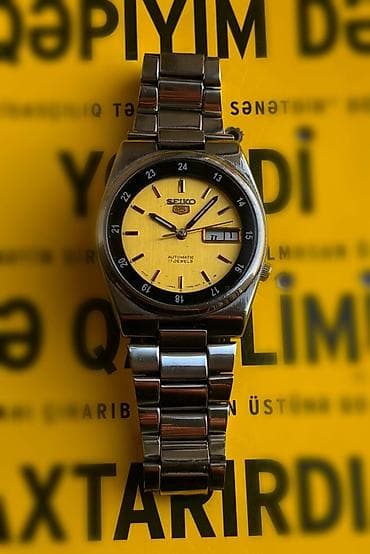 17: Seiko 5 avtomatik qol saatı - Mexanizm: Avtomatik (SEIKO 5 seriyası) — 1