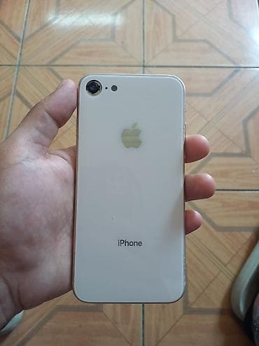 2ci el iphone 7: IPhone 8, 64 GB, Matte Gold, Barmaq izi — 4