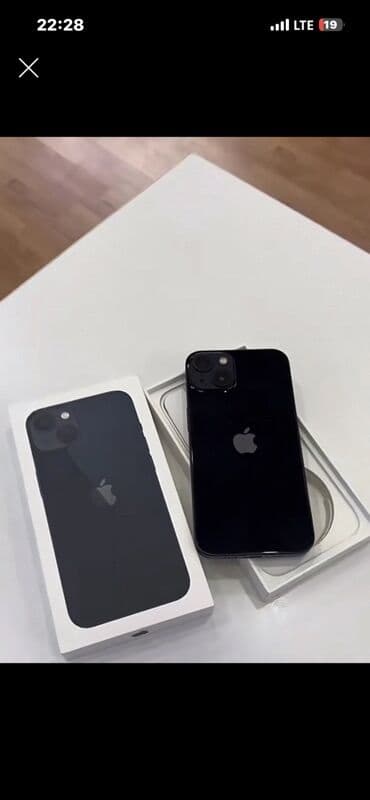 IPhone 13, 128 GB, Black Titanium, Face ID