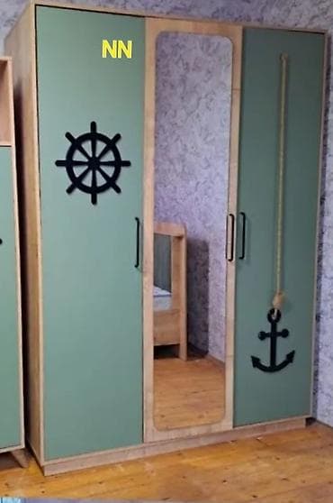 yolka agaclari: Oğlan və qız üçün, Yeni, 3 qapılı, Açılan, Düz dolab — 2