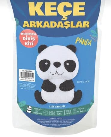 Bu tikiş seti yumşaq oyuncaqların hazırlanması üçün nəzərdə