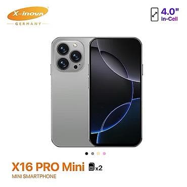 smart lock qw: Kateqoriya: Telefonlar Brend: X-Inova Model: X16 PRO Mini (Grey) — 1