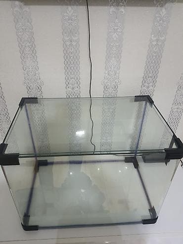 akvarium işıq: Dördbucaq akvarium, Boş, 80 l, Ünvandan götürmə — 2