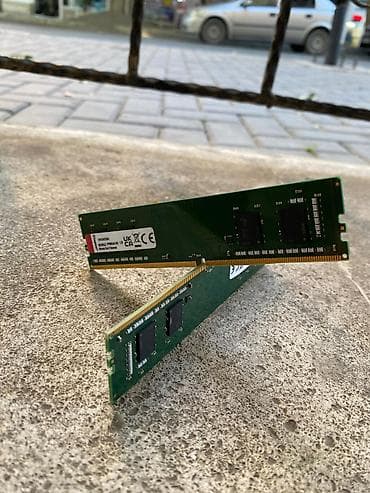 pc hisseleri: Operativ yaddaş (RAM) Kingston, 8 GB, 3200 Mhz, DDR4, PC üçün, İşlənmiş — 2