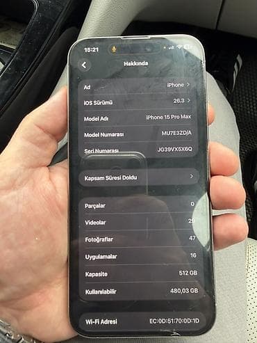 usb tester: IPhone 15 Pro Max, Natural Titanium, Face ID — 5