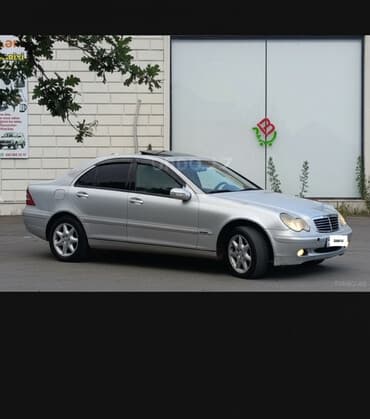 kreditle traktor satisi: Mercedes-Benz C-Class sedan - Kuzov: 4 qapılı sedan, gümüşü rəng - — 1