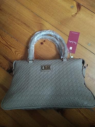 Pierre Cardin original qadın əl (qol) çantası. Krem rəng. Zəmanət