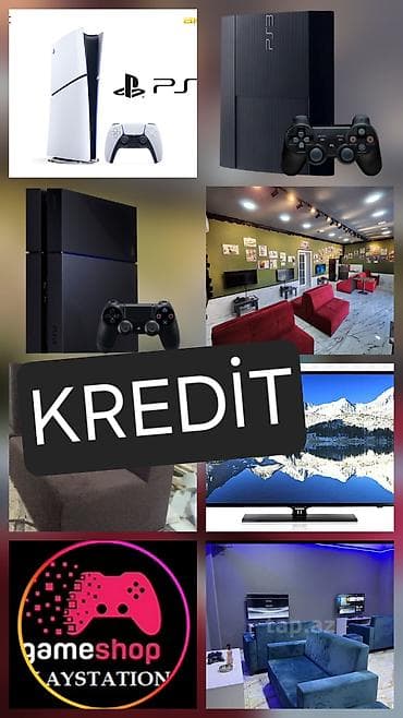 PlayStation oyun konsolları və oyun zalı üçün tam avadanlıq NAGD VE