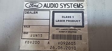 marvel spiderman 2: Ford 6000 CD avtomobil maqnitofonu Xüsusiyyətlər: - Ford Audio — 3