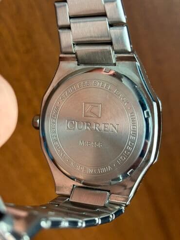 смарт рич кофе для похудения: Наручные часы, Curren, цвет - Зеленый — 4