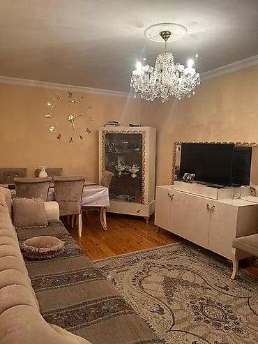 Binəqədi qəs. 3 otaqlı, 4 kv. m, Kredit yoxdur, Orta təmir — 9