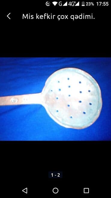 Qədim xalçalar: Mis kefkir çox qedimi — 2