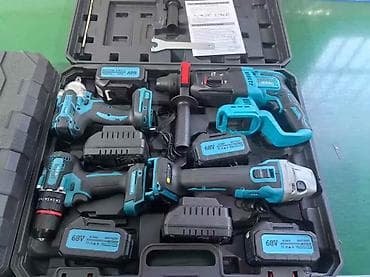 пастельное белье: Akkumulyatorlu elektrik alətləri dəsti – peşəkar çoxfunksiyalı — 1