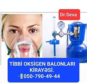 Tibbi məhsullar: Oksigen Balonları Reduktorların Kirayəsi Və Satışı. Əlaqə — 4