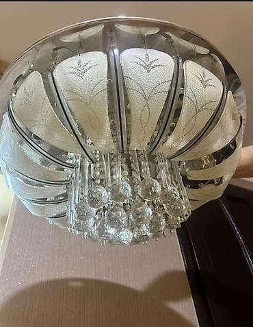 lan: Led Çılçıraq, 4 və daha çox lampa, Şüşə — 3