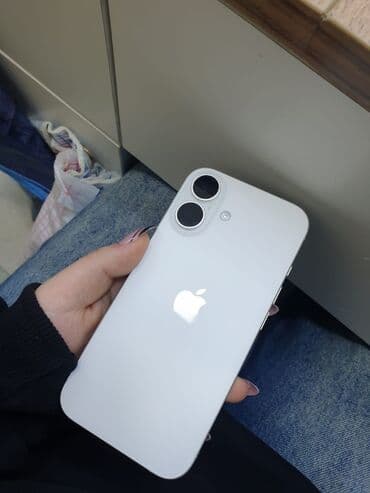 Lincoln: IPhone 16, 128 ГБ, Белый, Face ID — 1