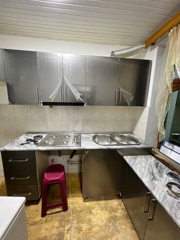 sumqayitda islenmis metbex mebeli: Sifarişlə mətbəx dəsti, Özü çəkən petlələr, MDF, Kredit yoxdur, Pulsuz çatdırılma — 1