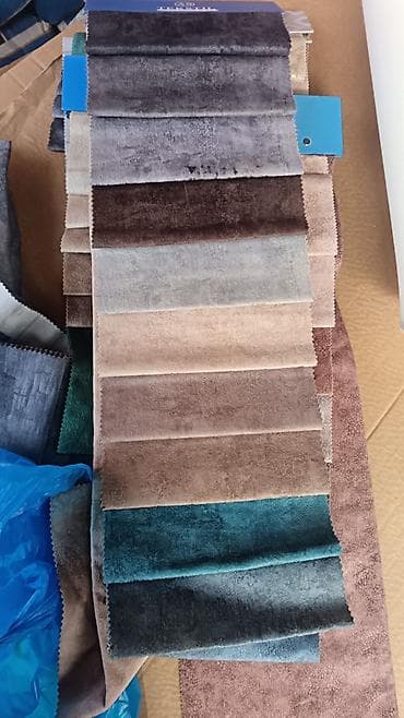 Kreslolar: Künc divan, Açılmayan, Vеlur parça — 3