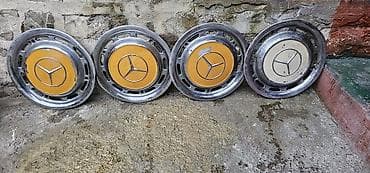 17 disk: İşlənmiş Kolpak Mercedes-Benz R 15 — 1