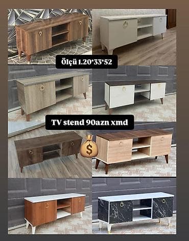 TV stend rəng seçimi var