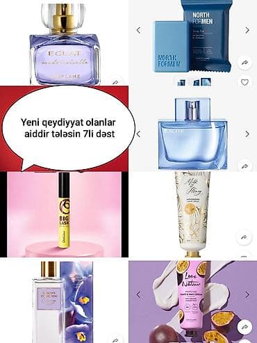 Kosmetik dəst, Oriflame, 7 məhsul