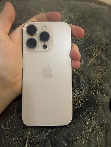 iphone 18 qiyməti: IPhone 16 Pro, Natural Titanium, Face ID — 1