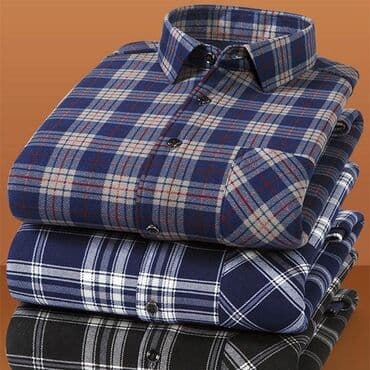 розовые мужские кофты: Mövsümlük kişi köynəkləri – qalın, içi isti astarlı - Material — 1