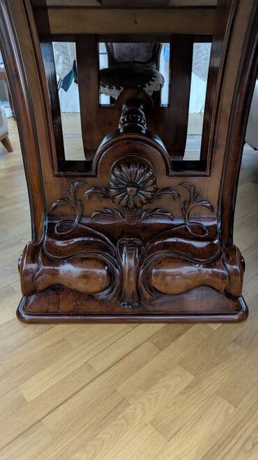 uvanik qiymetleri: Qonaq otağı üçün, İşlənmiş, Açılmayan, Oval masa, 8 stul — 2