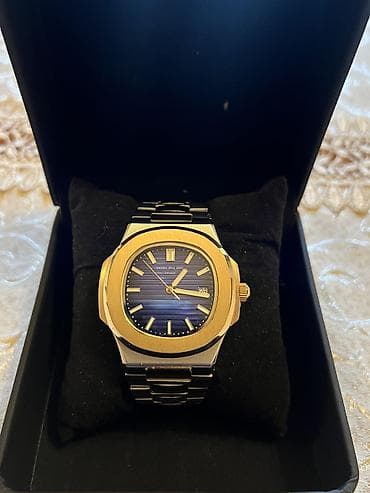 saatda: Qol saatı, Patek Phillipe, rəng - Qızılı — 1