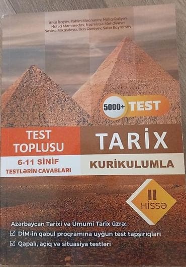 İngilis dili Testlər 6-cı sinif, Gülnarə Ümüdova, DİM, 2-ci hissə, 2023 il — 4