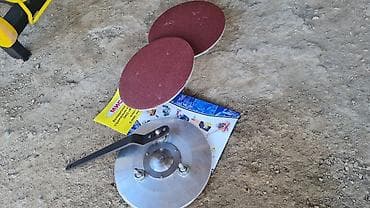 Payalniklər, lehim aparatları: Sənaye döşəmə cilalama və daşlama maşını - Tətbiq: beton, mozaika — 5