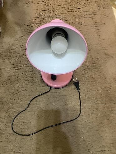 stolüstü işıq: Masaüstü/lampa – çəhrayı - Masaüstü işıqlandırma üçün yönəldilə bilən — 2