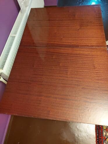 Masa və oturacaq dəstləri: Qonaq masası, Açılmayan, Taxta, Dördbucaq masa — 2