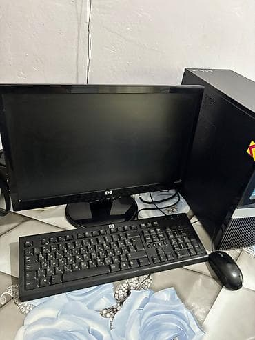 HP masaüstü kompüter seti - Monitor: HP LCD monitor (təxmini 20–22 lalafo.az -da HP masaüstü kompüter seti - Monitor: HP LCD monitor (təxmini 20–22
