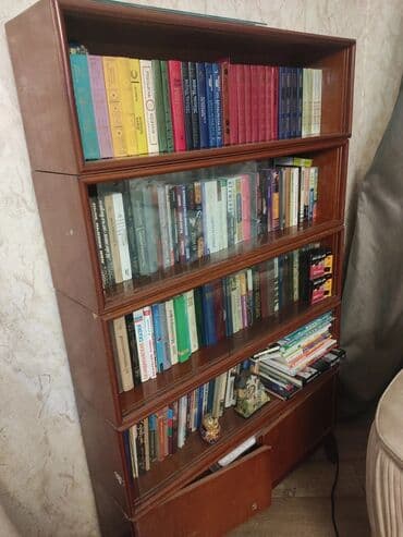 şuşəli dolab: İşlənmiş, Açılan, 2 qapılı Düz dolab, Kitab dolabı, Rumıniya — 4