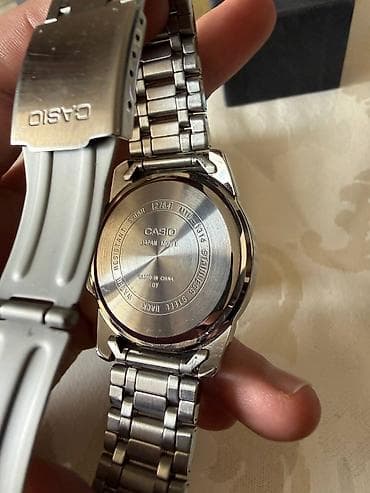 telfon saat: Qol saatı, Casio, rəng - Ağ — 2