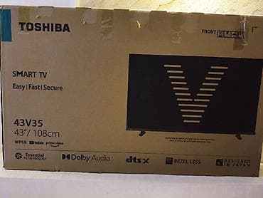 Toshiba 43V35 Smart TV – 43" (108 sm) Əsas xüsusiyyətlər: - Smart TV