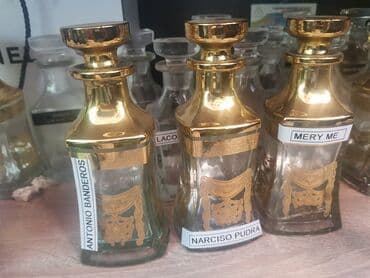 sirqa sekilleri: Ətir biznesi başlamaq üçün 60 qab parfum qabı iynəsi komplekt şəkildə — 1