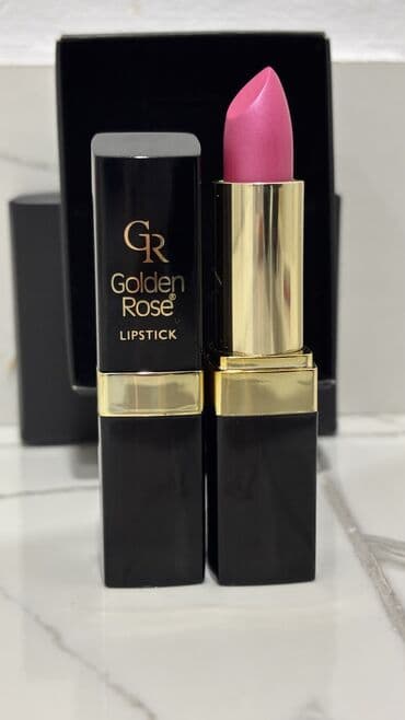 Dodaq üçün kosmetika: Dodaq boyası, Golden Rose, Çəhrayı, Yeni — 2