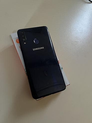 discover note 13 plus tablet: Samsung Galaxy A20s, 32 GB, rəng - Mavi, Sensor — 6