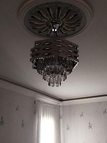 ev ucun led isiqlar: Çılçıraq, Metal — 4