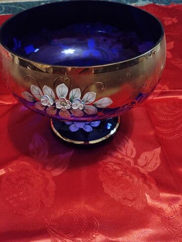 вазы для цветов чехия богемия: Набор ваз, Богемское стекло — 3