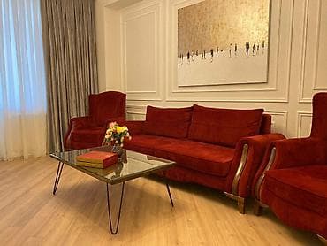 Mənzillər: İcarəyə verilir 2 otaqlı yeni tikili 90 m², Səbail r. Kateqoriya Yeni — 1