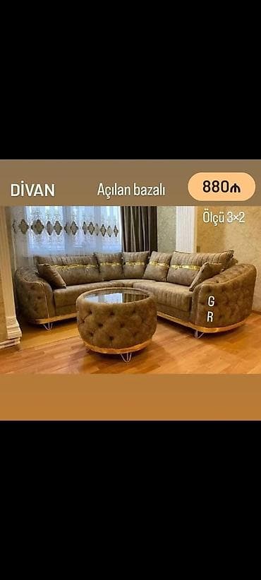 divan acılan: Künc divan, Yeni, Açılan, Bazalı — 1
