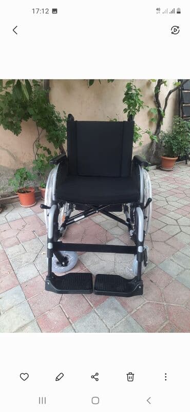 унитаз для инвалидов переносной: Əlil arabasi — 1