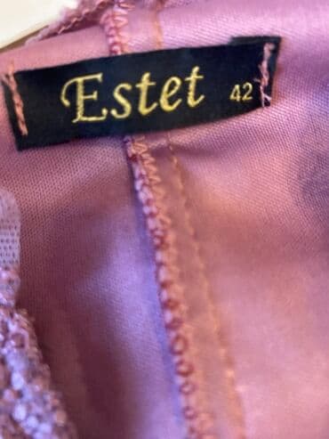 вечернее платье шифоновый: Вечернее платье, Миди, XL — 2