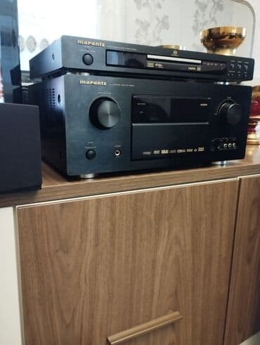 dvd караоке: Orginal Marantz 7.1 Səsgücləndirici SR6001 Marantz Dvd DV6001 Jamo — 7